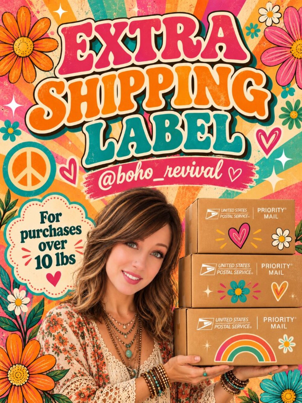 Extra Shipping Label - Picture 1 of 2